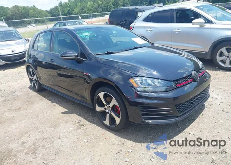 2017 Volkswagen Golf Gti Autobahn 4-Door/S 4-Door/Se 4-Door/Sport 4-Door из США, поврежденный, VIN 3VW5T7AU7HM065344